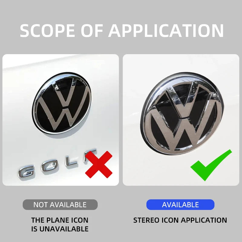 VW Front & Rear Badge